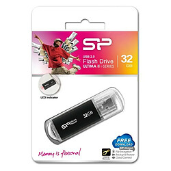 Silicon-Power Clé USB 2.0 Silicon Power Ultima ? Noir 32 GB