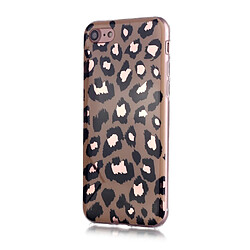 Coque en TPU motif marbre or rose imd léopard pour votre Apple iPhone 8/7