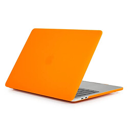 Wewoo Housse Sacoche Étui de protection pour ordinateur portable style givré pour MacBook Pro 15,4 pouces A1990 (2018) (Orange)