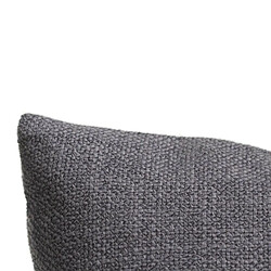 Coussin Clem 40x40cm Gris Foncé