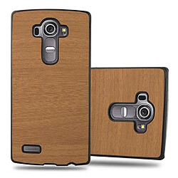 Cadorabo Coque LG G4 / G4 PLUS Etui en Marron