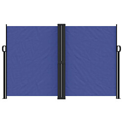 Avis Maison Chic Auvent latéral rétractable | Store latéral | Brise-vue latéral bleu 160x1000 cm -GKD54761