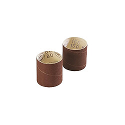 WOLFCRAFT Lot de 2 Bandes abrasives pour rouleau de ponçage - Ø75 x H 80 mm