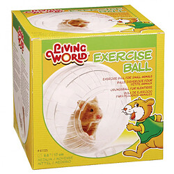 Boule d'exercice Living World pour rongeurs Diamètre 17 cm