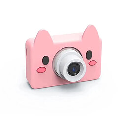 Wewoo Caméra Enfant D9 800 W Pixel Lens Mode Mini sport numérique mince et légère avec écran de 2,0 pouces et étui de protection en forme de cochon et mémoire 16G pour enfants