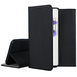 Htdmobiles Housse pour Nothing Phone 1 - etui coque pochette portefeuille + film ecran - NOIR MAGNET