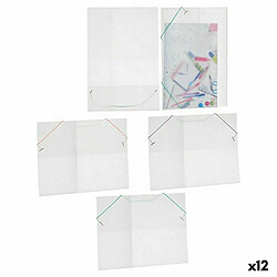 Pincello Dossier de Portefeuilles Transparent (1 x 26 x 35,5 cm) (12 Unités)