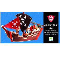 Djeco Bateau pirate Arty Toys Les pirates : Ze Pirat Boat