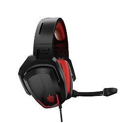 Avis Universal Casque de jeu avec micro (rouge)