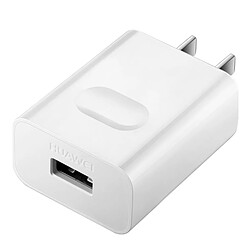 Wewoo Pour Smartphones et tablettes blanc banque de puissance casque d'écoute Bluetooth avec câble de charge Micro USB vers USB, 100-240 V de large tension, prise américaine Huawei Portable 5V 2A Chargeur de port USB unique