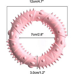 Acheter Jouets à Mâcher de Dentition Pour Chiots, Anneau à Mâcher Mordant Pour Chien de Nettoyage Tpr 360 Pour Petits Chiens de Taille Moyenne