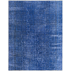 Vidal Tapis de laine 259x198 Bleu Ultra Vintage