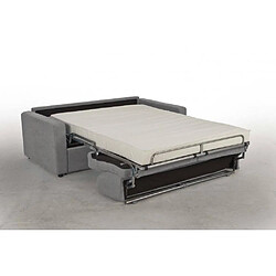 Avis Inside 75 Canapé DAY mono assise convertible système EXPRESS 140cm matelas 14cm gris silver