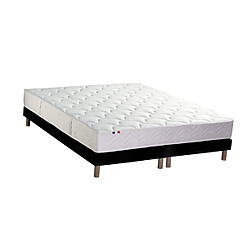 Idliterie Ensemble Matelas Ressorts 5 Zones ETOILE + Sommier - Made in France