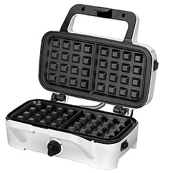 Acheter Appareil à Sandwich maker 3 en 1, Plaques Interchangeables, Gaufrier, Grille, 1200, Noir, MPM, MOP-33M