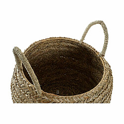 Avis Panier décoratif DKD Home Decor Naturel Herbier marin Boho (40 x 40 x 30 cm)