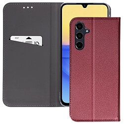 Avizar Étui pour Samsung Galaxy A16 Clapet Porte-carte Magnétique Bordeaux