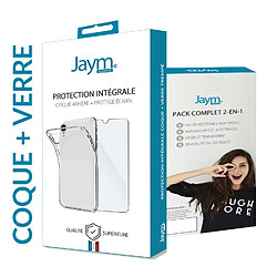 Jaym - Pack Intégral Coque Souple + Verre Trempe 9h 2.5d Pour Samsung Galaxy A16