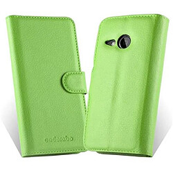 Cadorabo Coque HTC ONE M8 MINI Etui en Vert