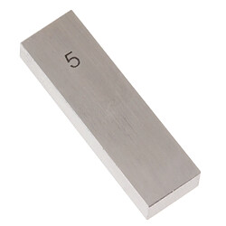 Mesure de jauge de bloc en acier simple Calibre de bloc standard spécial jauge 5 mm