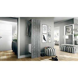 Mpc Porte Manteaux Blanc Mat Et Avola-anthracite (LxHxP) : 52 x 193 x 35 cm