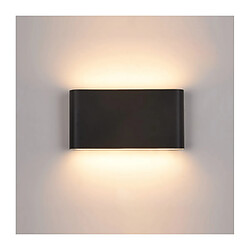 Luminaire Center Applique de jardin en aluminium Romano Noir