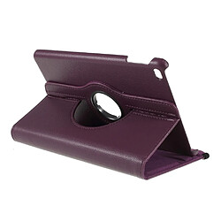 Acheter Etui en PU litchi avec support violet pour votre Apple iPad mini (2019) 7.9 pouces