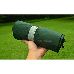 Universal Tente en tissu Oxford, parasol et couverture de couronne carrée anti-pluie, couverture de couronne de camping car de plage extérieure polyvalente.(Vert) pas cher