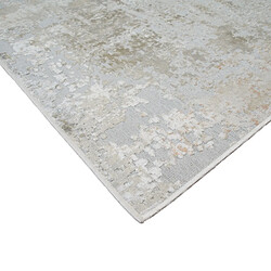 Avis Thedecofactory VERDIO USED - Tapis en viscose effet usé en relief beige gris 160x230