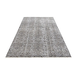 Vidal Tapis de laine 246x145 gris Ultra Vintage pas cher