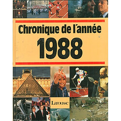 Chronique de l'année 1988