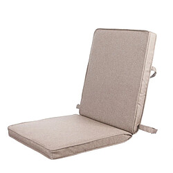 BigBuy Outdoor Coussin de chaise Beige 90 x 40 x 4 cm