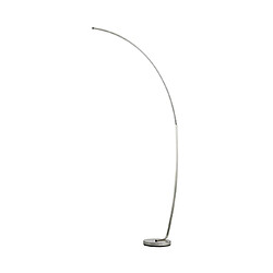 Mes Lampadaire à lampe LED 95x35x170 cm en aluminium gris