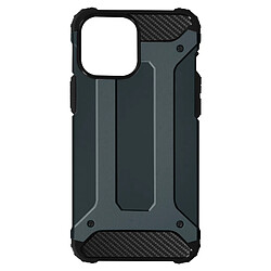 Avizar Coque iPhone 13 Pro Max Design Relief Hybride Antichute Defender II bleu