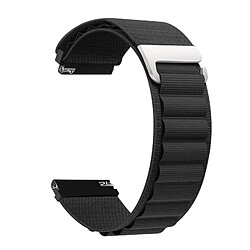 Avizar Bracelet Nylon pour Huawei Watch GT 3 Pro 46mm 43mm Watch GT 2 46mm 42mm Noir