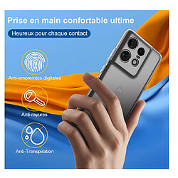 Avis Htdmobiles Coque pour Motorola Edge 50 Pro 5G - housse etui silicone gel fine + verre trempe - TRANSPARENT TPU