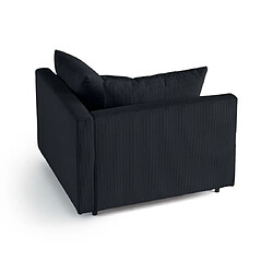 Avis Lisa Design Edinburg - module d'assise d'angle droit - en velours côtelé