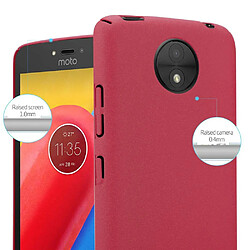 Avis Cadorabo Coque Motorola MOTO C PLUS Etui en Rouge