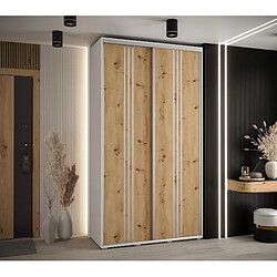 Abiks Meble Armoire DAVOS 6 À Portes Coulissantes 235,2/130/45 2 Portes