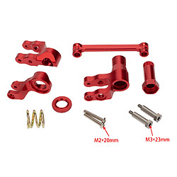 Bras De Suspension En Alliage Et Cuvette De Direction Pour Ensemble Complet Maxx 1/10 Crawler Red pas cher