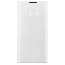 Samsung LED View Cover Galaxy Note10 - Blanc