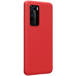 Coque en silicone liquide vert pour votre Huawei P40 Pro