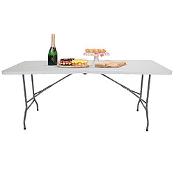 Table pliante EASY UP MULTI II 152 x 70 cm blanc hjh OFFICE