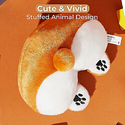 Jouets à mâcher pour chien en peluche douce et grinçante avec un design d'animal mignon à mâcher et à chasser