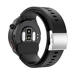 INF Montre intelligente avec ECG, tension artérielle, fréquence cardiaque Black