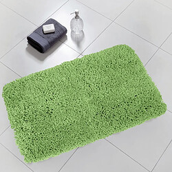 Spirella Tapis de bain Microfibre HIGHLAND 80x150cm Olive pas cher