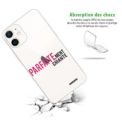 Avis Coque iPhone 12 mini souple transparente Parfaitement chiante Motif Ecriture Tendance Evetane