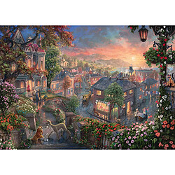 Schmidt Spiele Schmidt - 59490 - Puzzle Thomas Kinkade Disney Susi et Strool 1000 Pièces - Multicolore