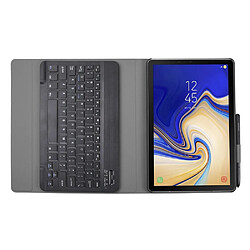 Acheter Wewoo A510 Etui cuir Bluetooth ultra-mince et détachable pour 3.0 Samsung Galaxy Tab A 10.1 2019 T510 / T515avec fente stylo et support Noir