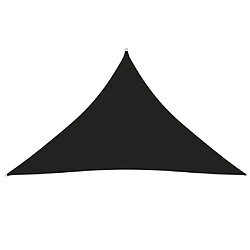 vidaXL Voile de parasol tissu oxford triangulaire 4x4x5,8 m noir